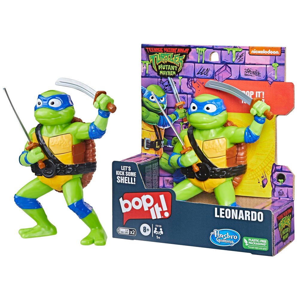 Hasbro Bop It Leonardo buttons image highlighting tactile controls