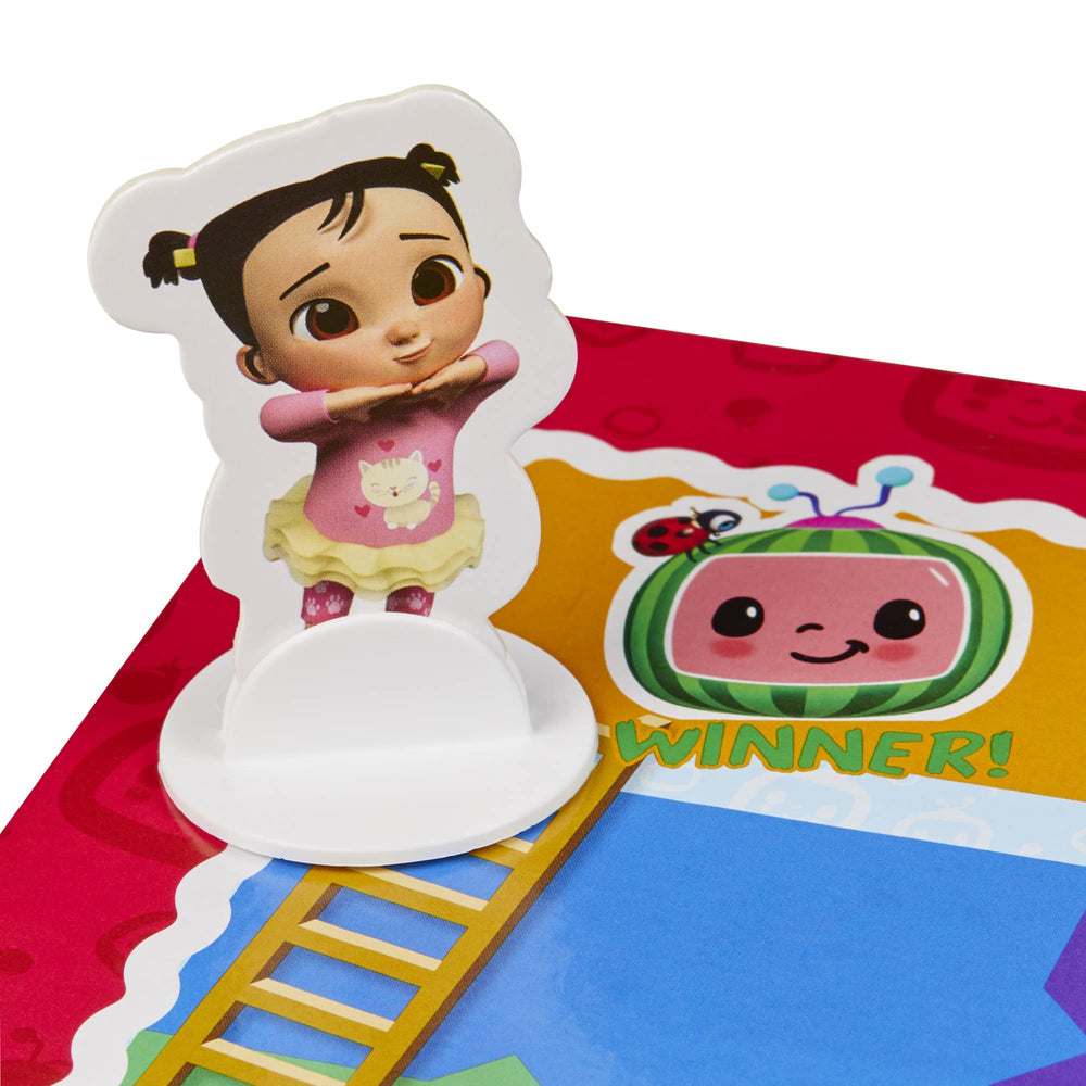 Hasbro Gaming Chutes and Ladders CoComelon Edition gift idea for preschoolers.