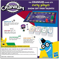 Hasbro Cranium Game category cards for Creative Cat, Data Head, Star Performer, Word Worm