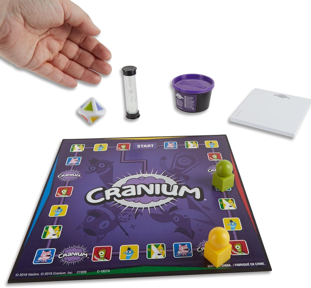 Hasbro Cranium Game card pile ready for instant prompts