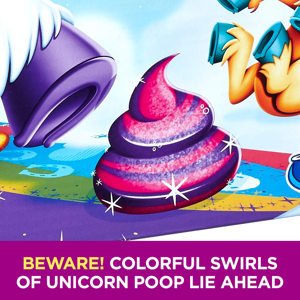 Hasbro Don’t Step In It Unicorn Edition family-friendly party game for all ages.