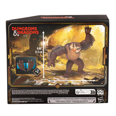 Hasbro Dungeons & Dragons Owlbear figurine packaging view, ready to display.