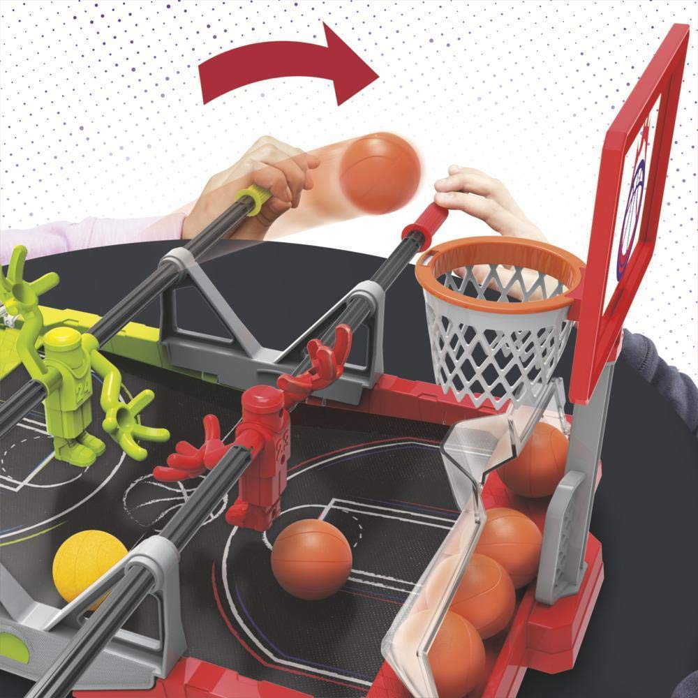 Hasbro Foosketball one-ball mode offers fast, compact rounds.