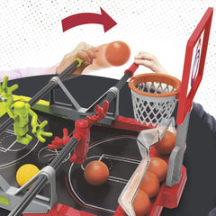 Hasbro Foosketball one-ball mode offers fast, compact rounds.
