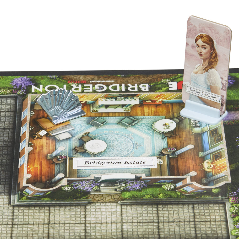 Hasbro Gaming Clue: Bridgerton Edition Eloise mover, adds familiar Bridgerton presence to play.