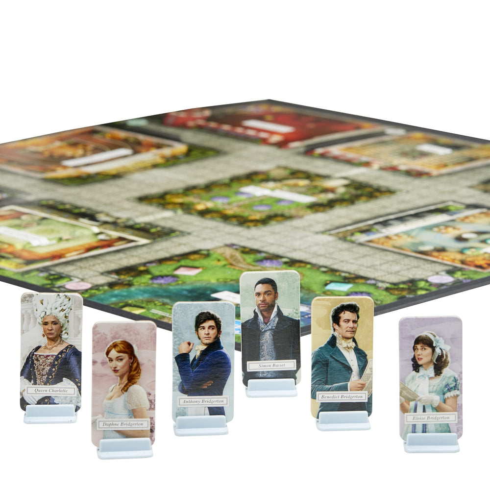 Hasbro Gaming Clue: Bridgerton Edition Queen Charlotte mover, stylish centerpiece for game night.