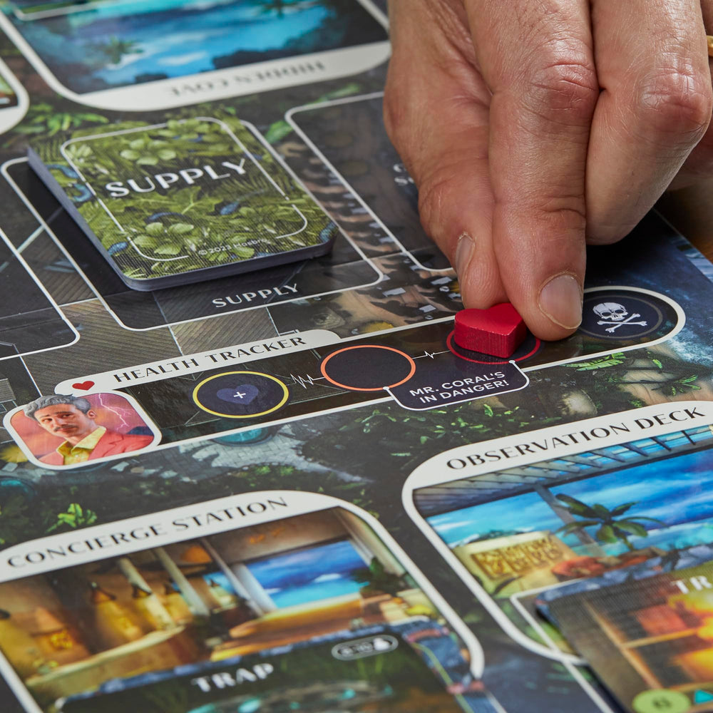 Hasbro Gaming Clue Conspiracy friends versus conspiracy teams drive dynamic competition.