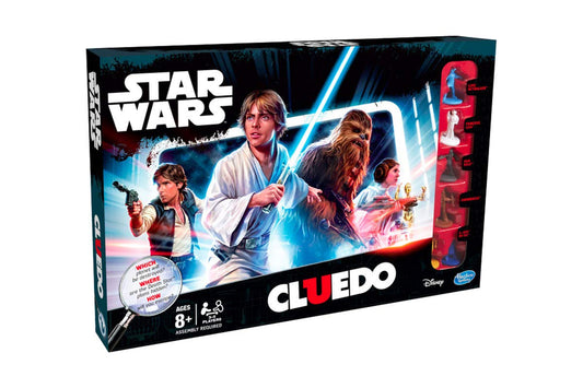 Hasbro Gaming Clue Star Wars Edition character pawns for immersive deduction
