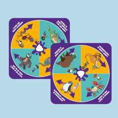 Hasbro Gaming Don't Step in It! Poop piles of soft clay on the mat
