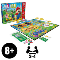Hasbro Game of Life: Super Mario Edition stars and coins fuel competitive moments.