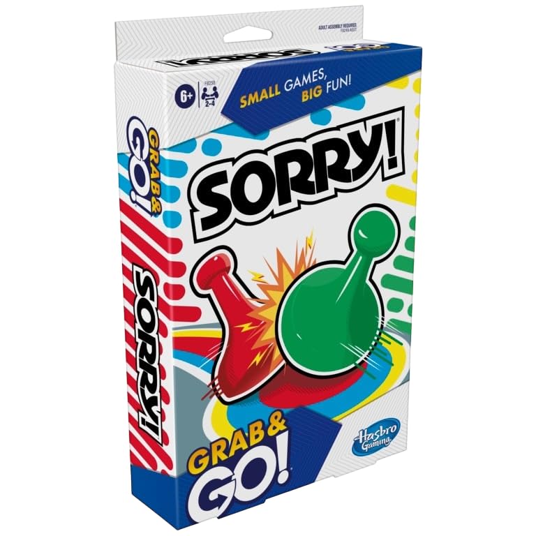 Hasbro Gaming Grab and Go Travel Games Set 5 Candy Land tin for portable storage.