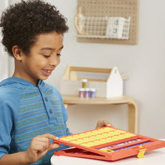 Hasbro Gaming Guess Who? indoor family activity for kids aged six and up.