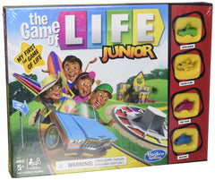 Hasbro Gaming The Game of Life Junior board with a vacation theme for family fun.