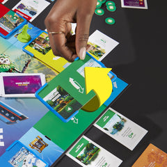 Storm card on Hasbro Monopoly Flip Edition adding dynamic twists