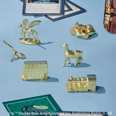 Hasbro Gaming Monopoly Harry Potter Edition Hogsmeade Village on the game board