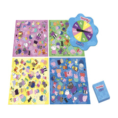 Hasbro Gaming Pictureka! Junior Peppa Pig mission card visual to boost game focus