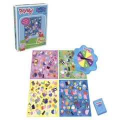 Hasbro Gaming Pictureka! Junior Peppa Pig players racing for cards creates lively play