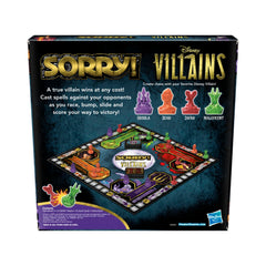 Hasbro Gaming Sorry! Spell cards deck shown for strategic twists and surprises.