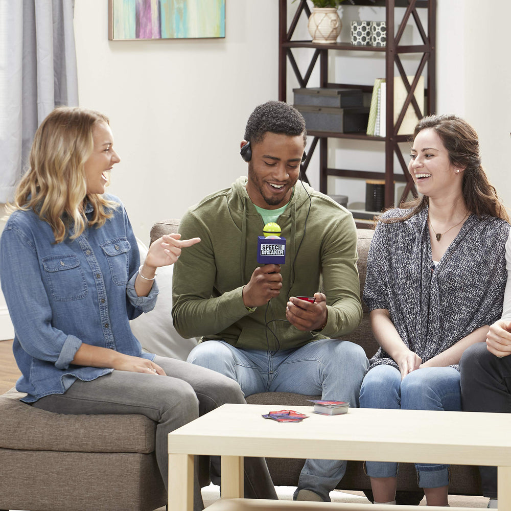 Hasbro Gaming Speech Breaker setup for a quick, laughter filled break