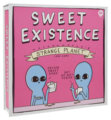 Hasbro Gaming Sweet Existence game setup for 4–8 players during family game night.