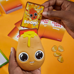 Hasbro Gaming Traitor Tots nuke card triggers tense moments.