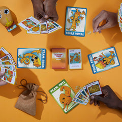 Hasbro Gaming Traitor Tots pass the potato mechanic keeps everyone engaged.