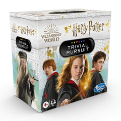 Hasbro Gaming Trivial Pursuit Wizarding World question cards with 600 prompts for fans.