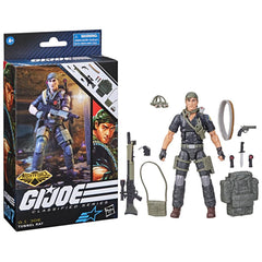 Hasbro G.I. Joe Tunnel Rat Nightforce exclusive figure displayed in action pose.