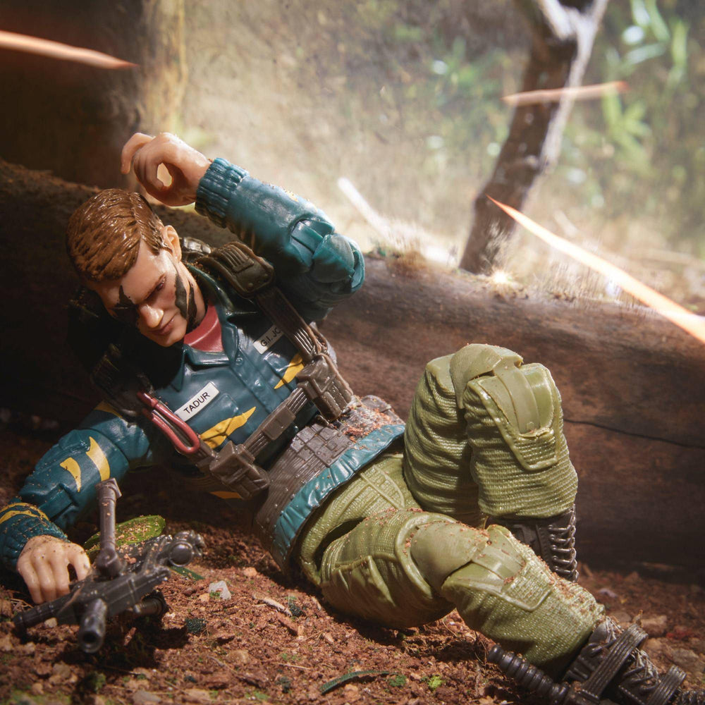 Hasbro G.I. Joe Classified Tiger Force Dusty figure in dynamic pose for dioramas
