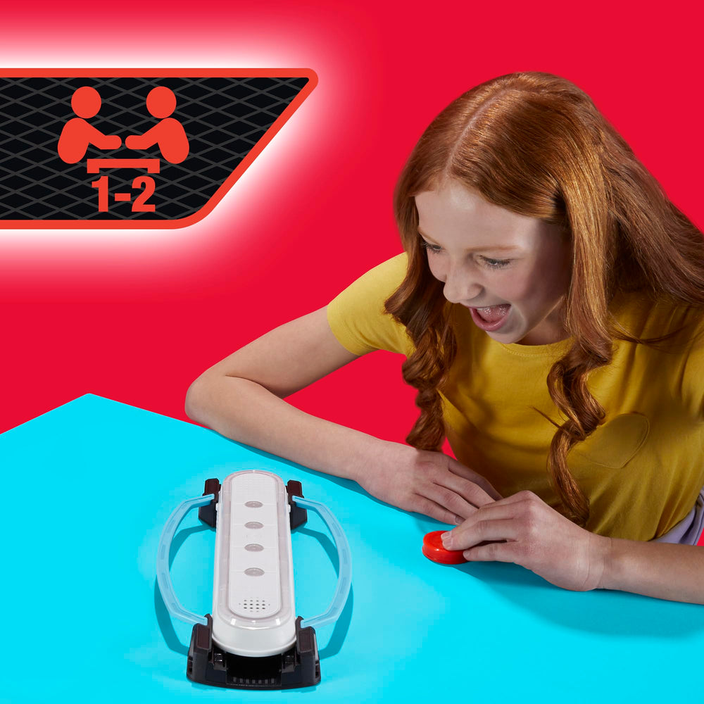 Hasbro Hypershot compact design with integrated storage for easy cleanup