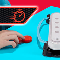 Hasbro Hypershot easy setup for quick, two-player friendly play sessions