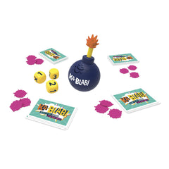 Hasbro Ka-Blab! game category cards spark lively prompts for group play.
