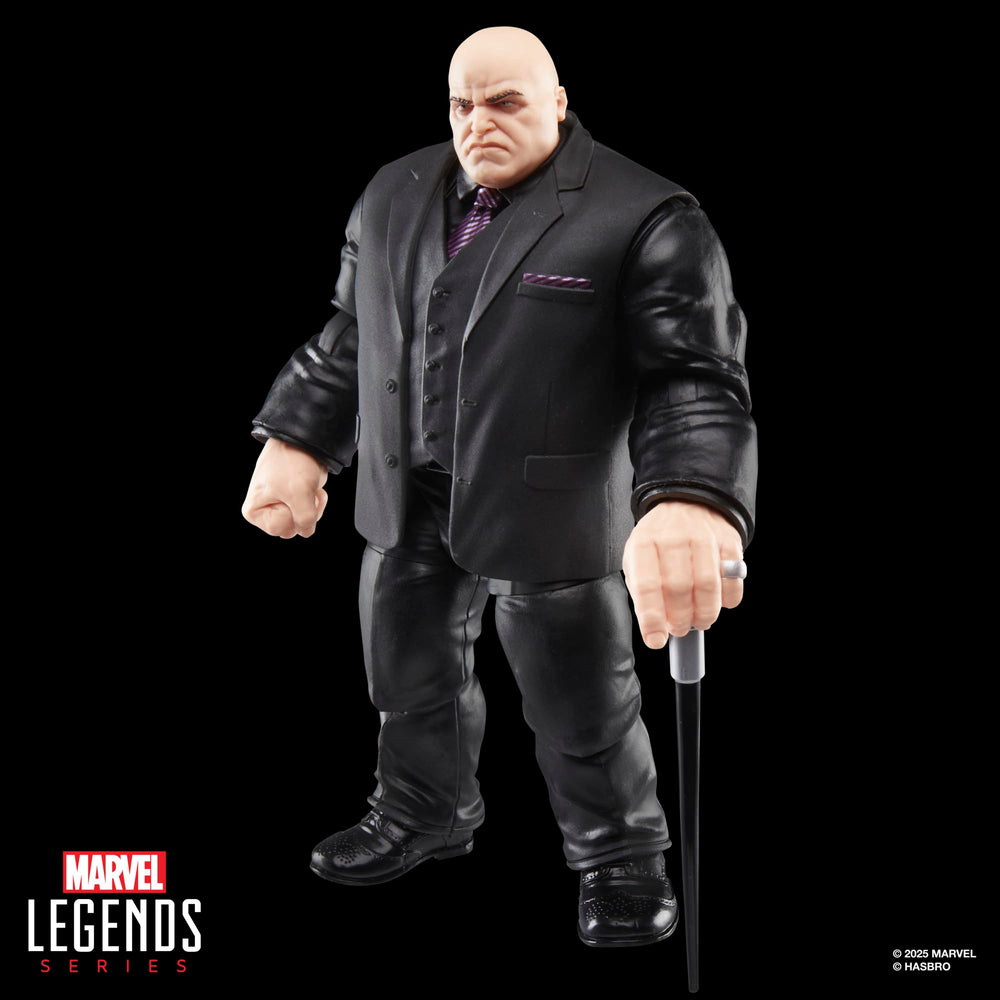 Hasbro Kingpin figure articulated shoulders and knees for dynamic posing