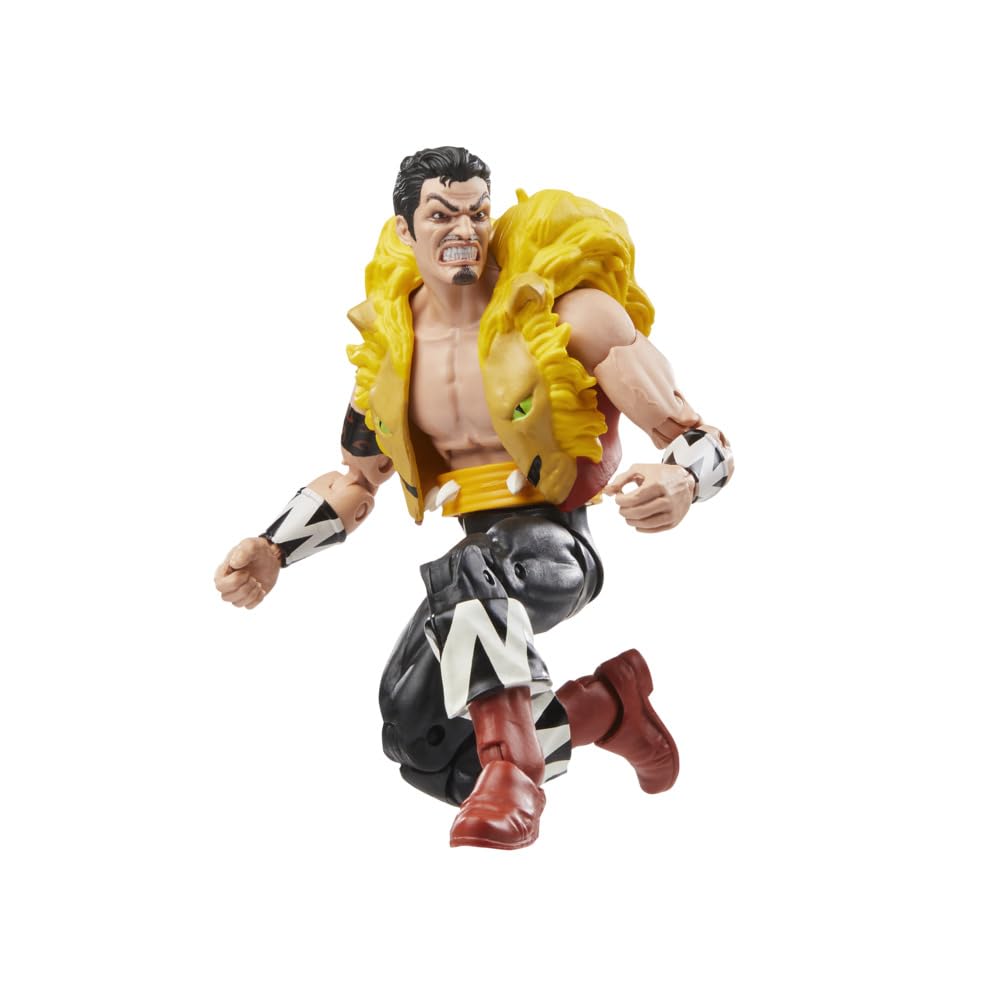 Hasbro Kraven Spider-Man 15cm figure in a dynamic pose for display ideas.