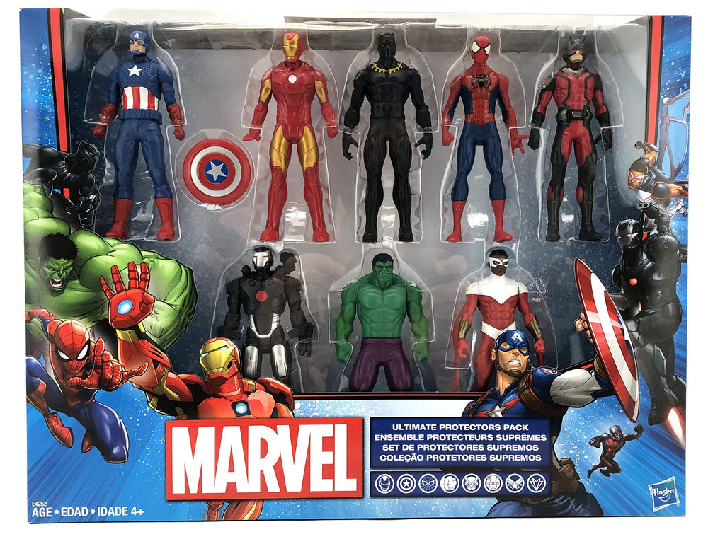 Hasbro Marvel Avengers Iron Man figure in dynamic pose for imaginative play