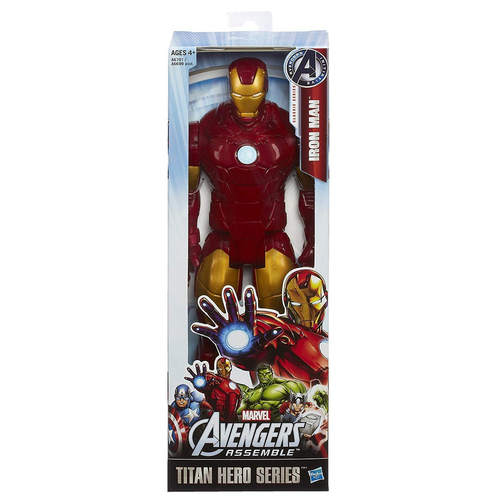 Hasbro Marvel Avengers Titan Hero Series Figure front view for display and play