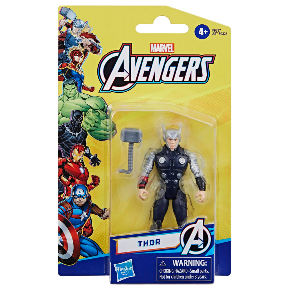 Thor figure packaging in Marvel Avengers window box