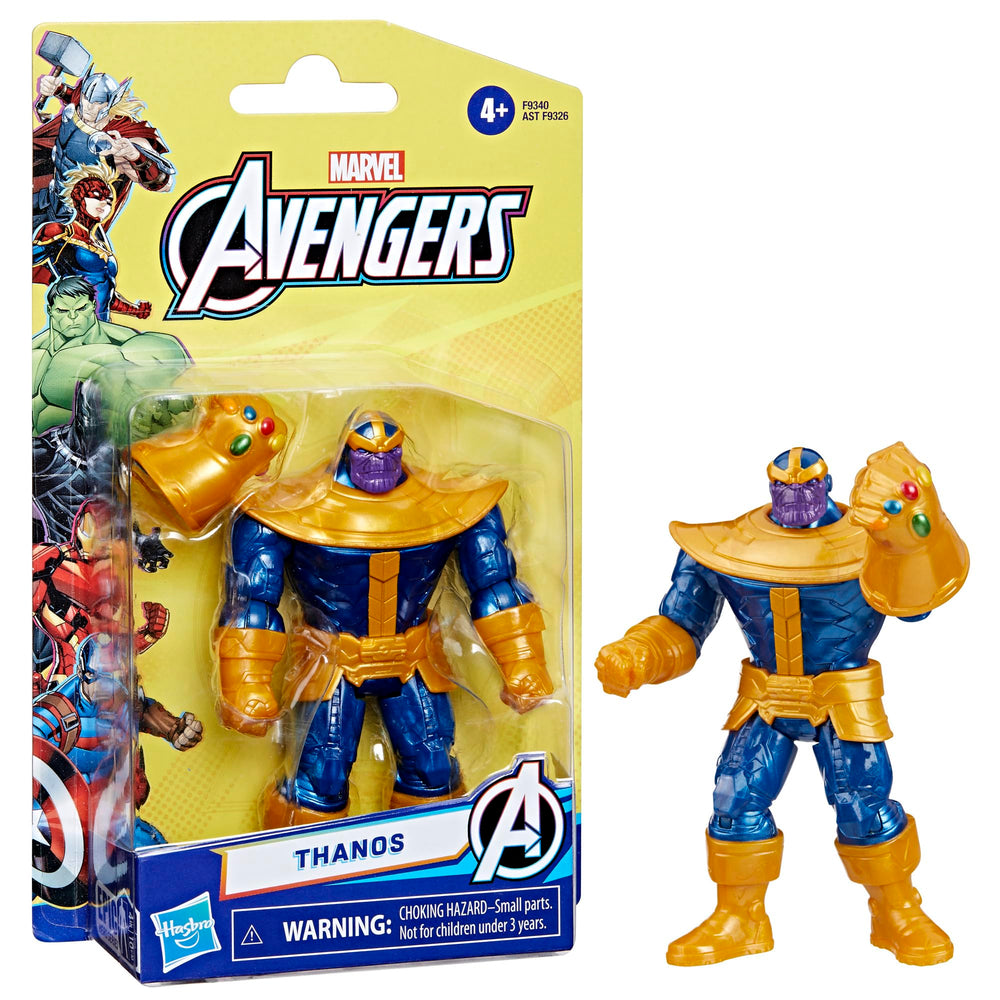 Hasbro Marvel Epic Hero Thanos articulated poseability supports dynamic poses