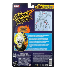 Hasbro Marvel Ghost Rider retro packaging image showcasing classic comic style.