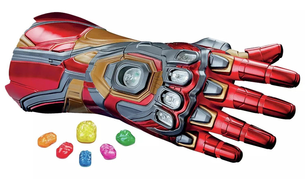 Hasbro Iron Man Nano Gauntlet lights up Infinity Stones for dramatic display
