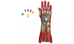 Hasbro Iron Man Nano Gauntlet open-hand pose enhances display