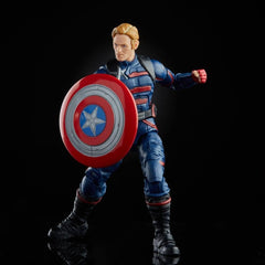 Hasbro Marvel Legends Captain America John Walker packaging front-facing for shelf appeal.