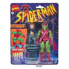 Hasbro Marvel Legends Green Goblin articulation detail showcases pose flexibility.