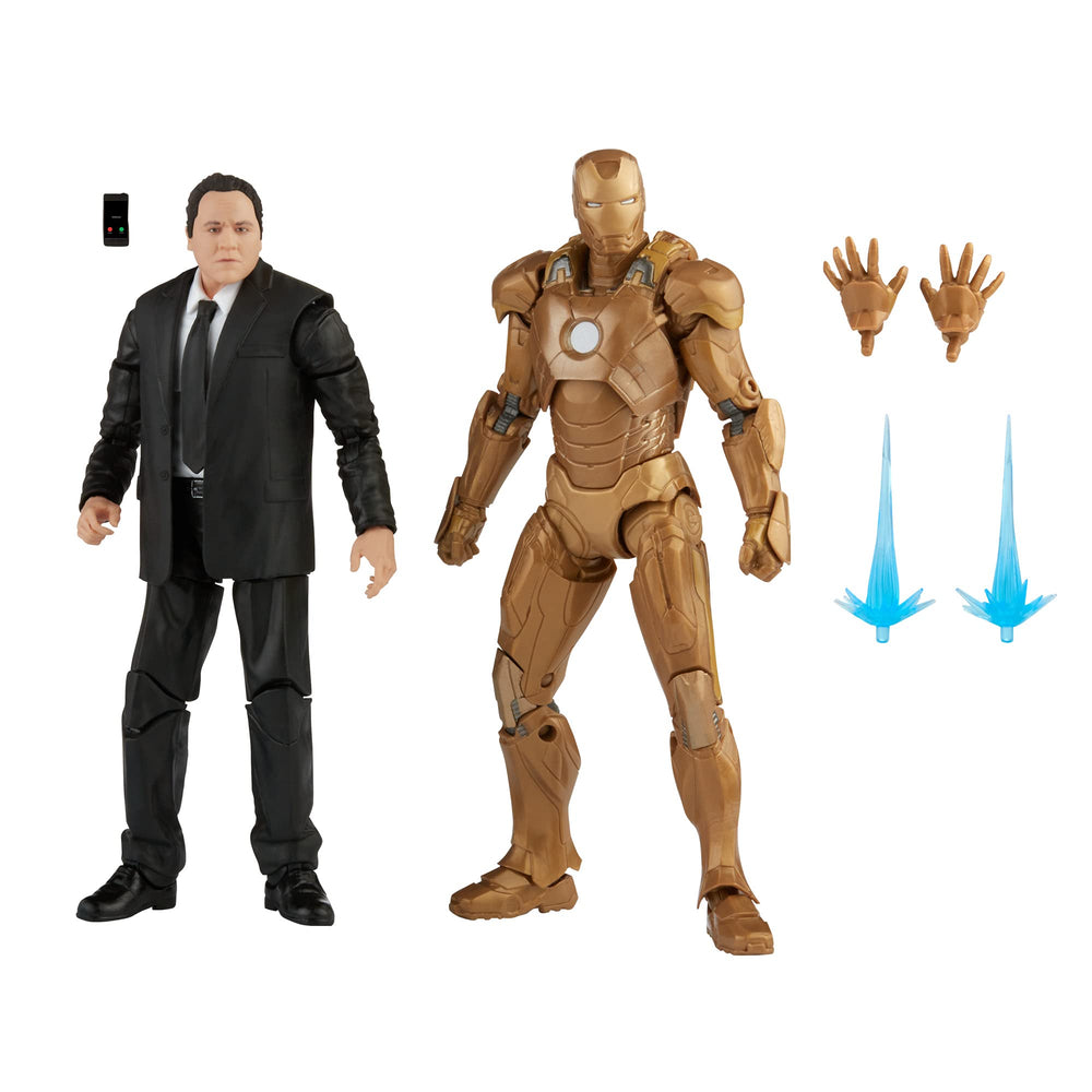 Hasbro Marvel Legends Happy Hogan 15cm figure ready for display