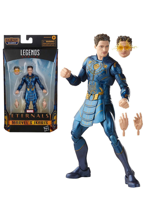 Hasbro Marvel Legends Ikaris 6-inch figure front view for dynamic display