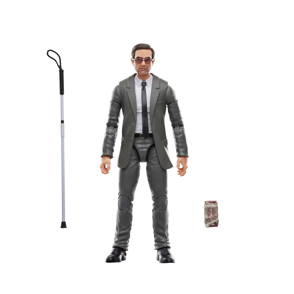 Hasbro Marvel Legends Matt Murdock figure front view for dynamic display.