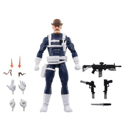 Hasbro Marvel Legends Shield Nick Fury Jr. alternate head for display variety
