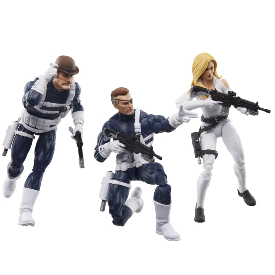 Hasbro Marvel Legends Shield Dum Dum Dugan figure in classic uniform for collection