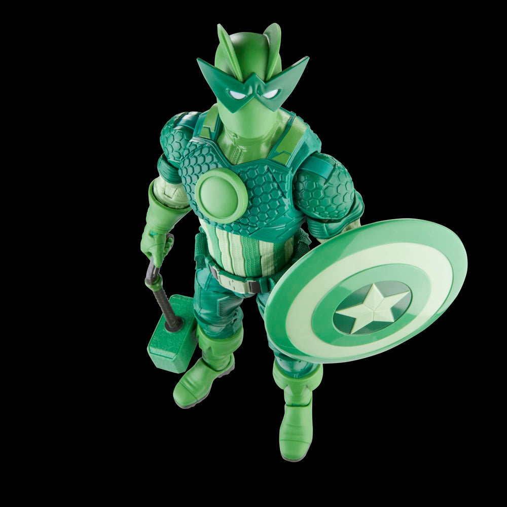 Hasbro Marvel Legends packaging artwork for Super-Adaptoid
