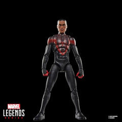 Hasbro Marvel Legends Ultimate Miles Morales, retro cardback packaging adds nostalgic display.